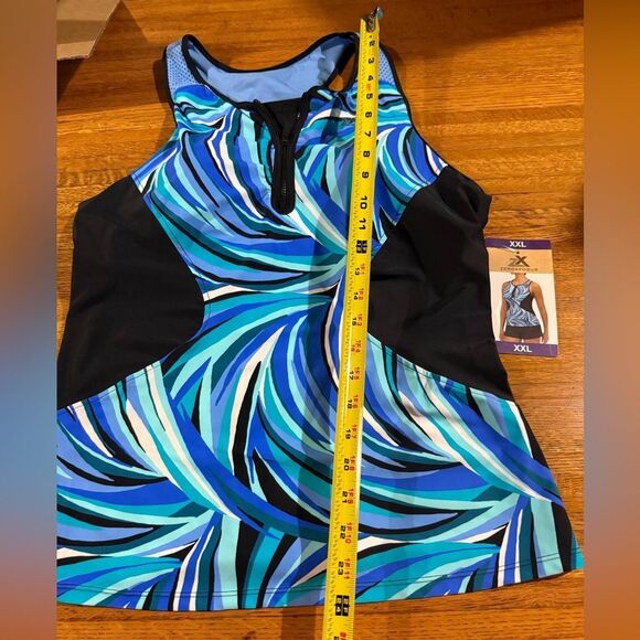 ZeroXposur Tankini Swimsuit Top and Bottom Size XXLarge NWT - Picture 6 of 16